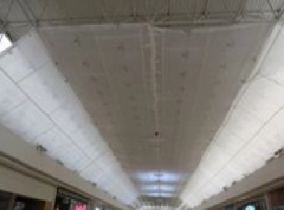 TuffWrap SmartSeam retail ceiling