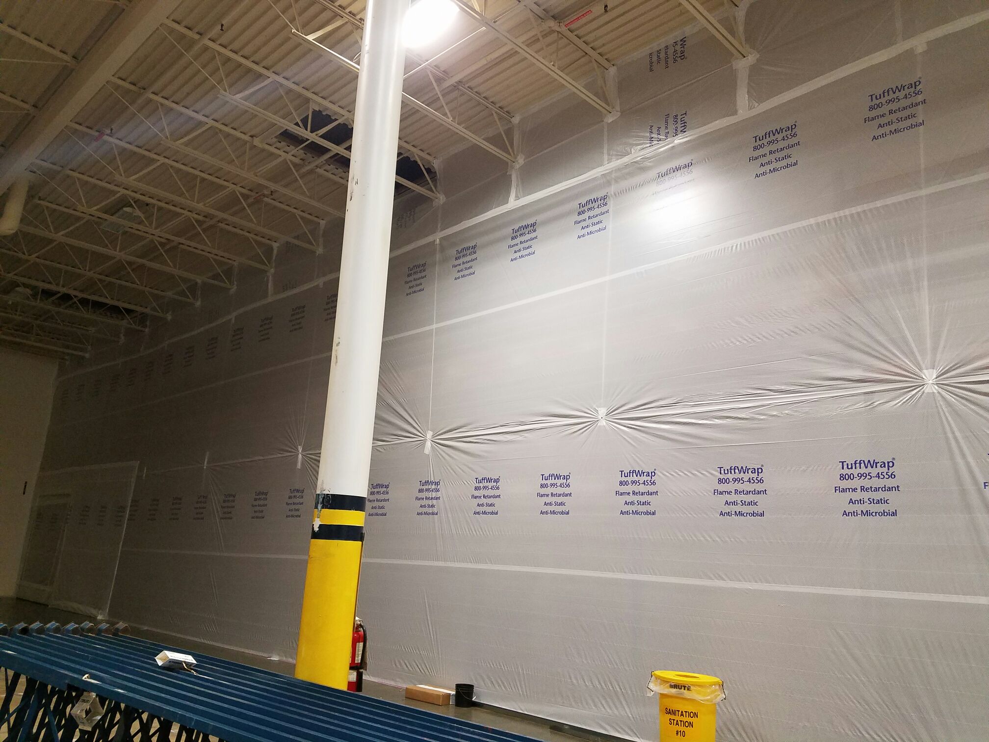 TuffWrap is Food Processing Facility Protected by Hybrid Walls