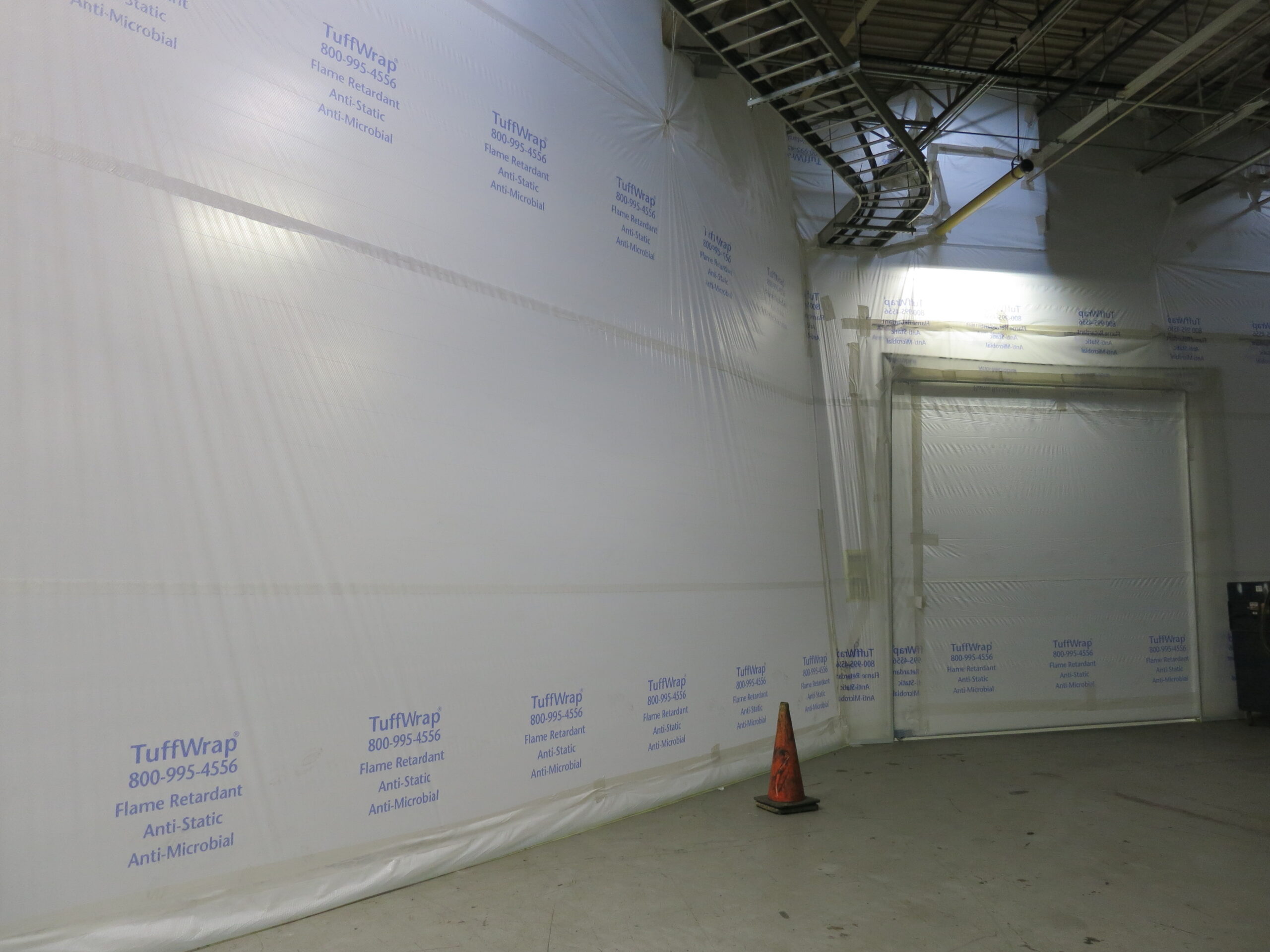 Tuff Wrap Manufacturer uses C.O.R.E. Frameless Walls & Filtration