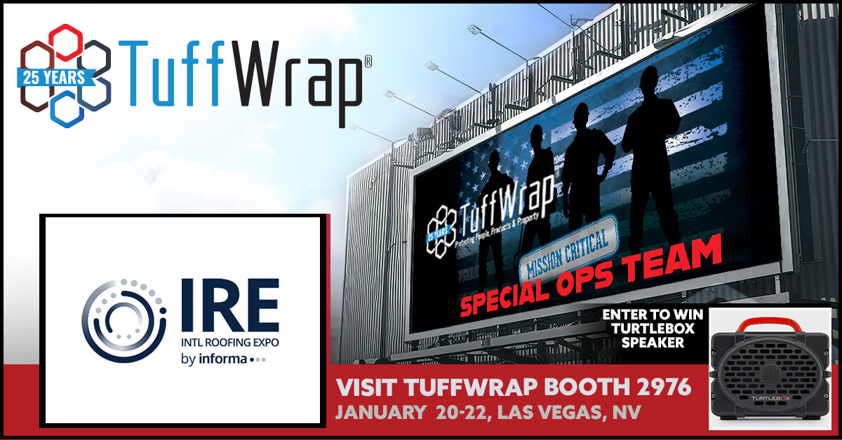 TuffWrap at IRE 2026 - Jan 20-22, 2026 - Las Vegas Convention Center
