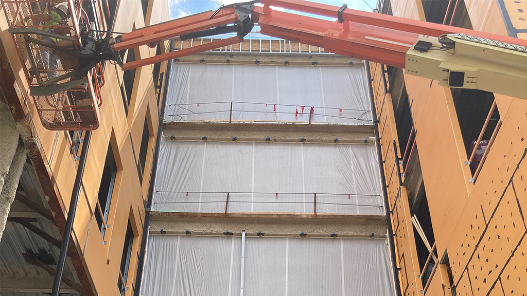 TuffWrap EXT Exterior Walls and Doors Protect