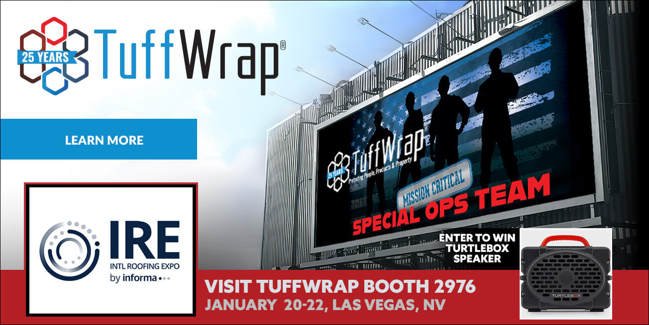 TuffWrap at IRE 2025 Booth #2976 - January 20-22, Las Vegas, NV